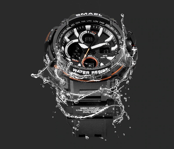 часовник мъжки дамски черен пазарувай от най-модерния сайт www.lulu.bg бъди уникален интересен уникален часовник дата час компас температура модерен фешън много часови зони кварцов механизъм богат избор moderen myj aktualen podaryk kovena kaishka luksozen podaryk fashion стилен огромен интересен SMAEL