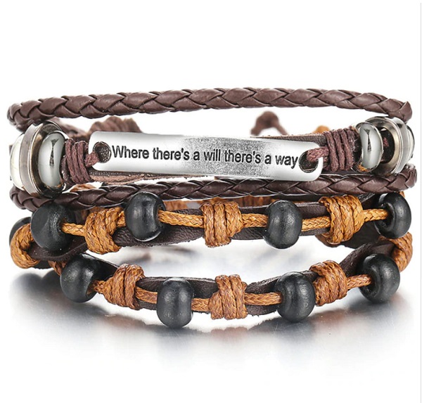 гривна брадва секира аксесоар podaryk koja srebrist grivna кожа верига мъже жени рокери лято кожа гривна за мъже грънч стил фешън хипстър myje