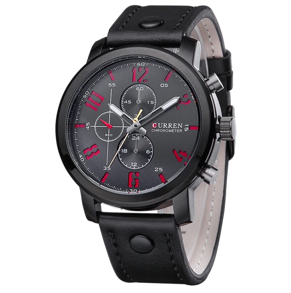 часовник мъжки дамски черен пазарувай от най-модерния сайт www.lulu.bg бъди уникален интересен уникален часовник дата час компас температура модерен фешън много часови зони кварцов механизъм богат избор