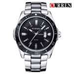 CURREN steel сребрист черен