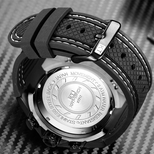 часовник мъжки дамски черен пазарувай от най-модерния сайт www.lulu.bg бъди уникален интересен уникален часовник дата час компас температура модерен фешън много часови зони кварцов механизъм богат избор